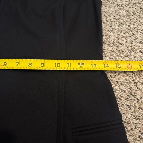 VINCE Black Mini Sheath Dress Cap Sleeve Classy Little Black Dress Womens 2 - Picture 7 of 11